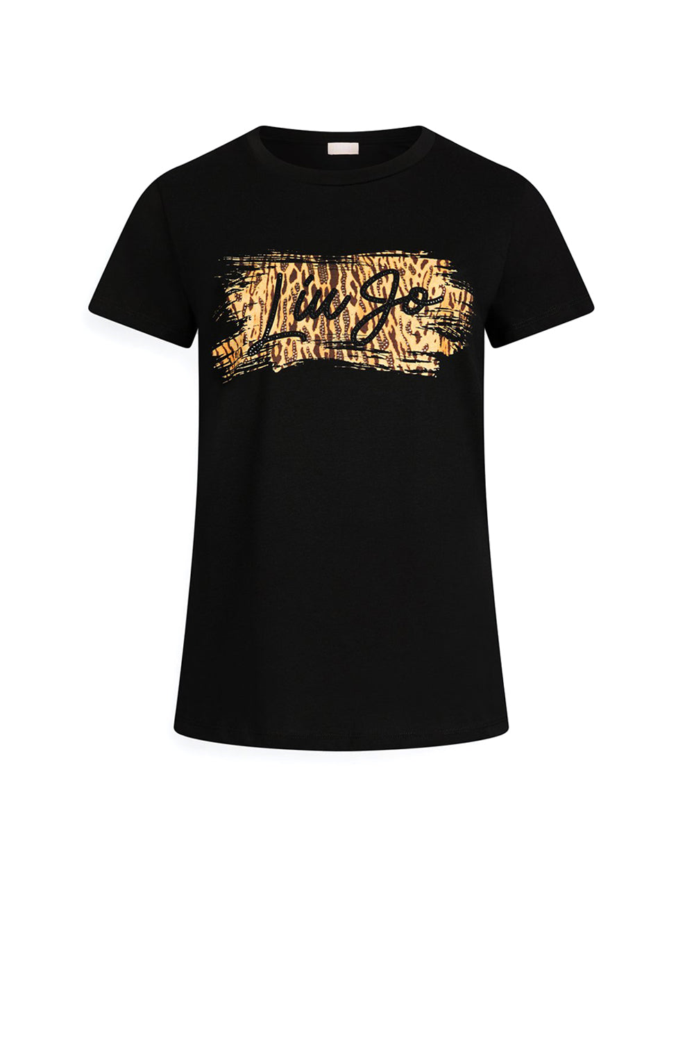  Liu Jo T-shirt Con Stampa Nero Woman - 1