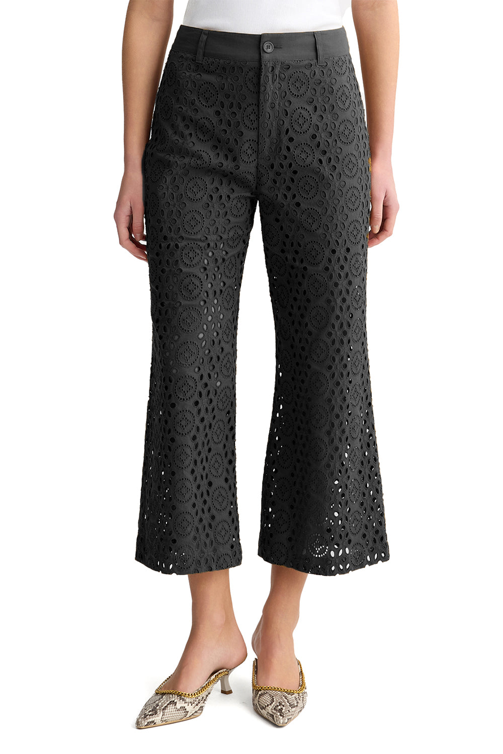  Liu Jo Pantaloni Cropped Nero Woman - 2