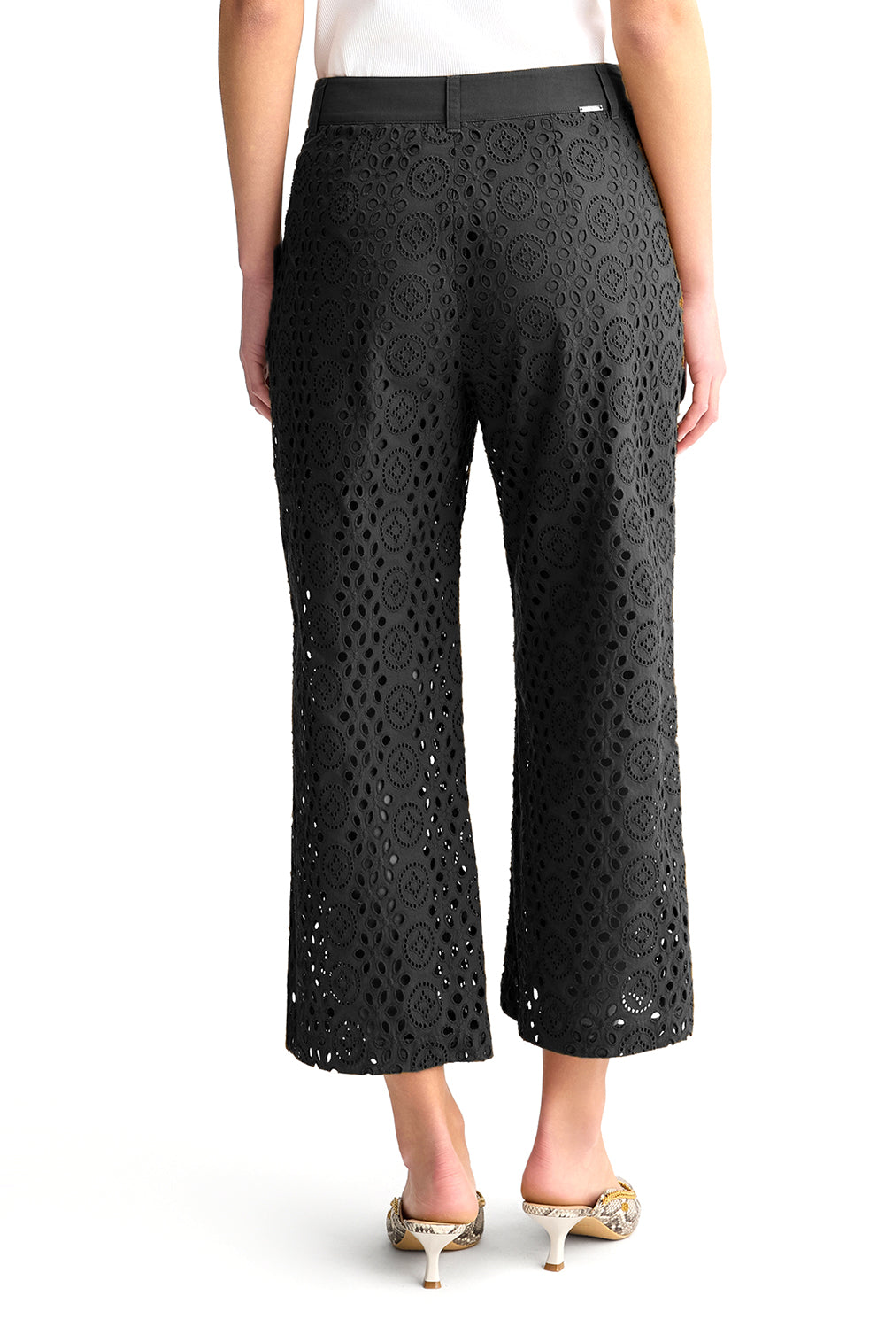  Liu Jo Pantaloni Cropped Nero Woman - 3