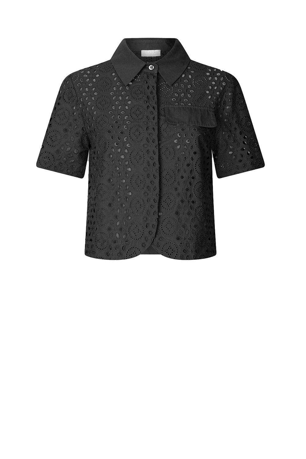  Liu Jo Camicia Cropped Nero Woman - 1