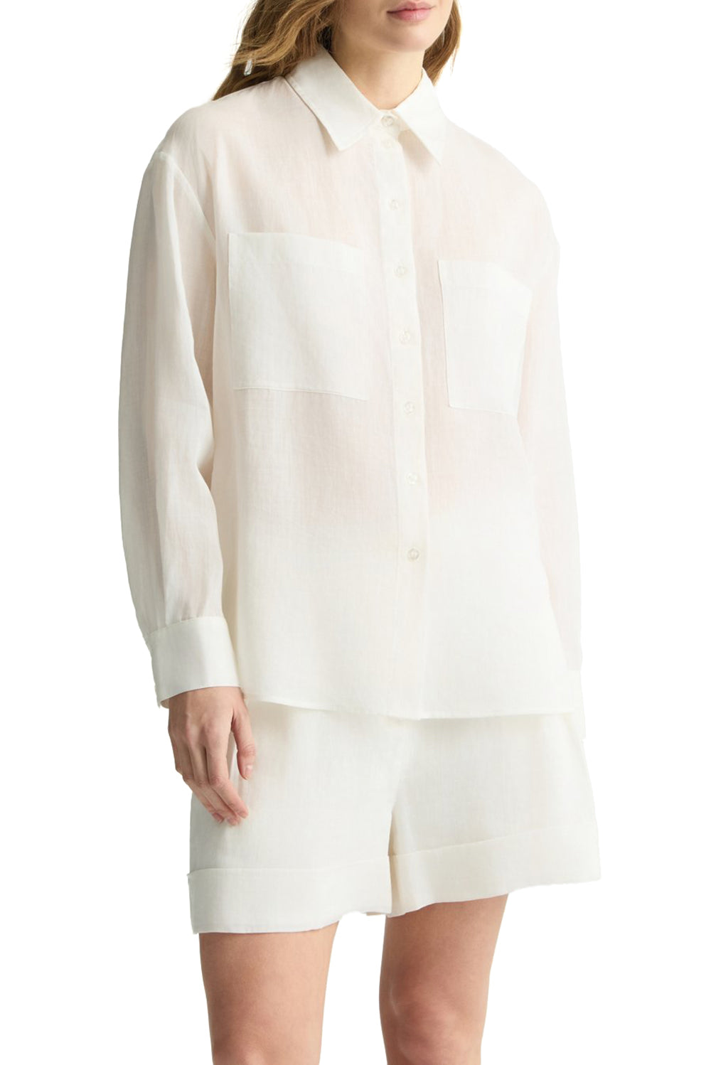  Liu Jo Camicia In Ramiè Bianco Woman - 2