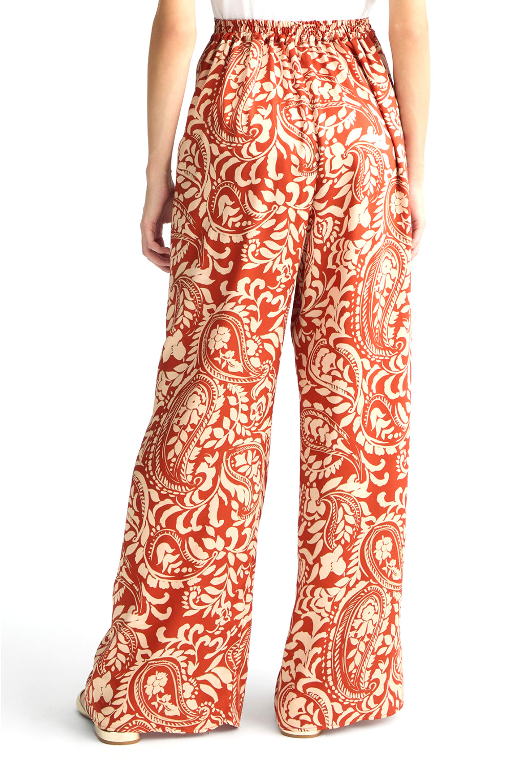 Liu Jo Pantaloni In Twill Terracotta Woman - 3