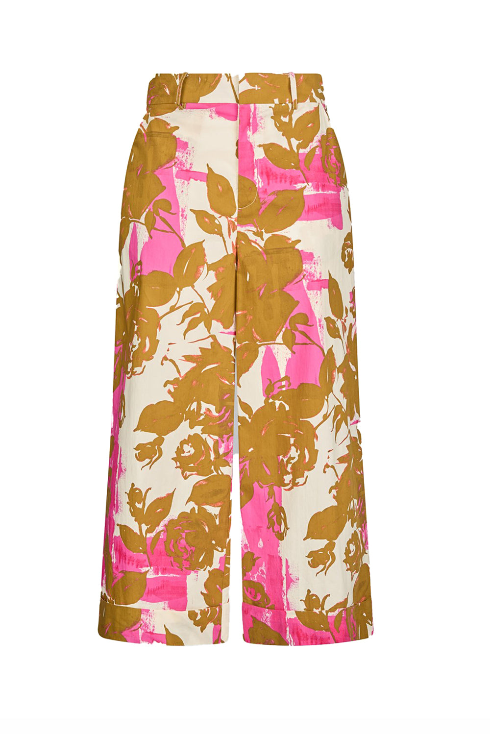  Liu Jo Pantaloni A Palazzo Pink Woman - 1