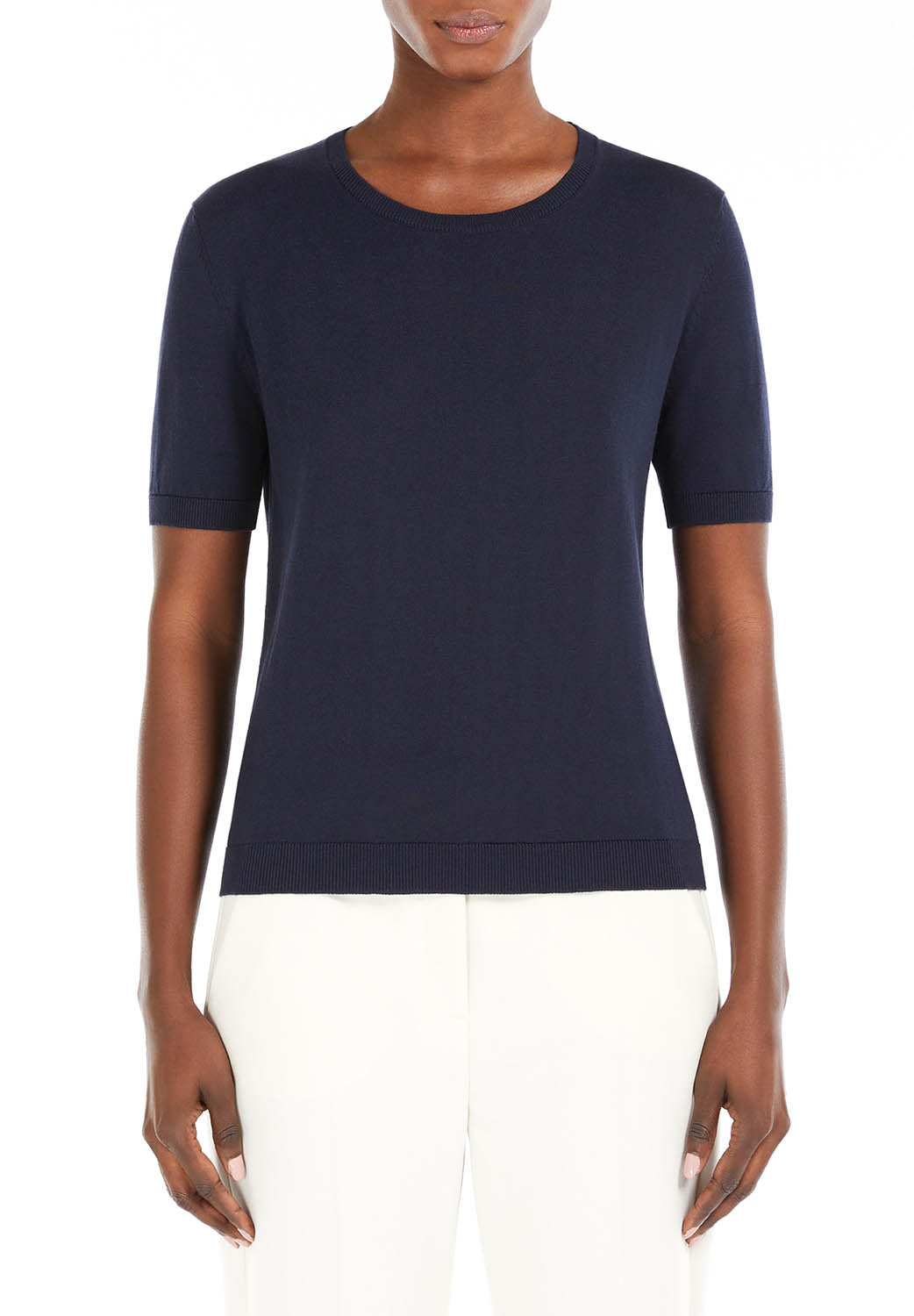  Max Mara T-shirt Zibetto Blu Woman - 2