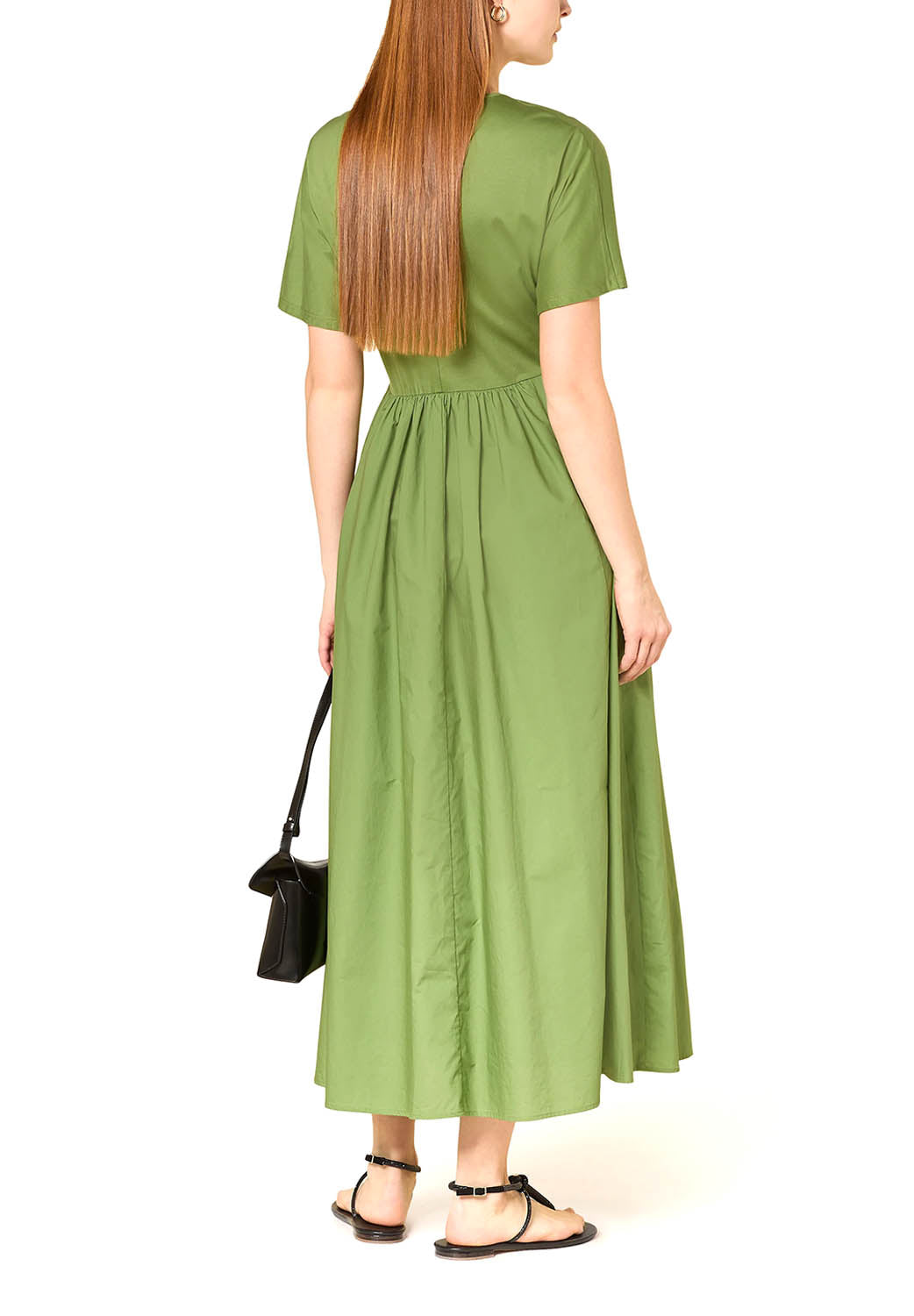  Max Mara Abito Bronzo Verde Woman - 3