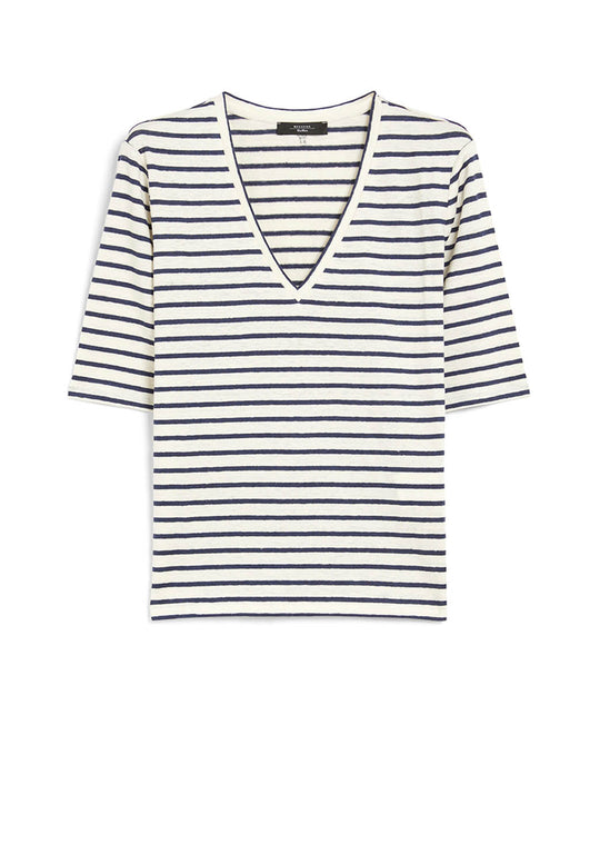 Max Mara T-shirt Lino Opzione