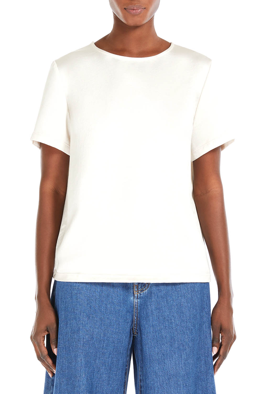  Max Mara Top Amburgo Ivory Woman - 2