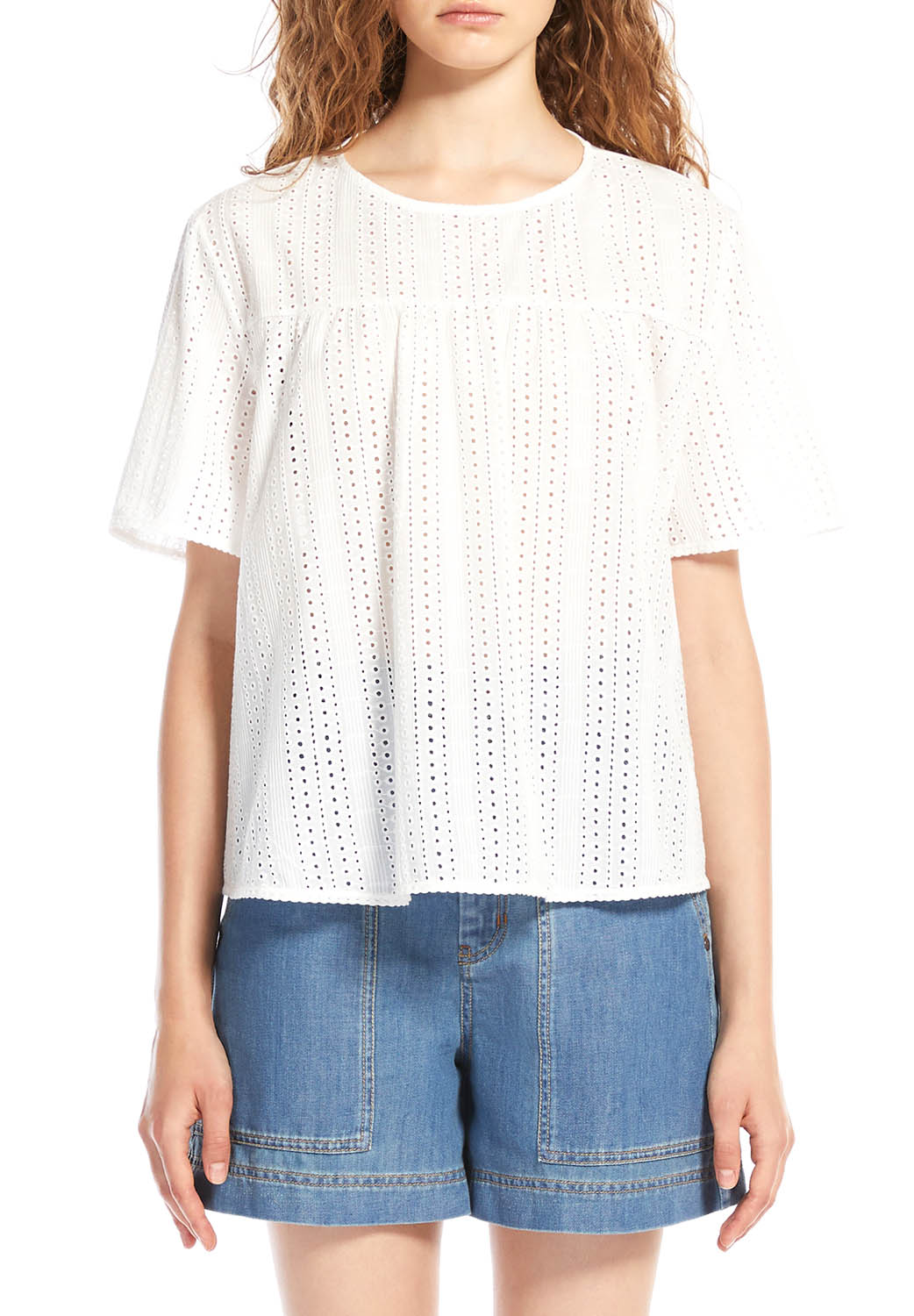  Max Mara Top Editta White Woman - 1