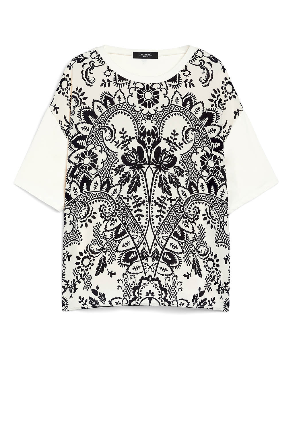  Max Mara Top Pampas Ivory Woman - 1