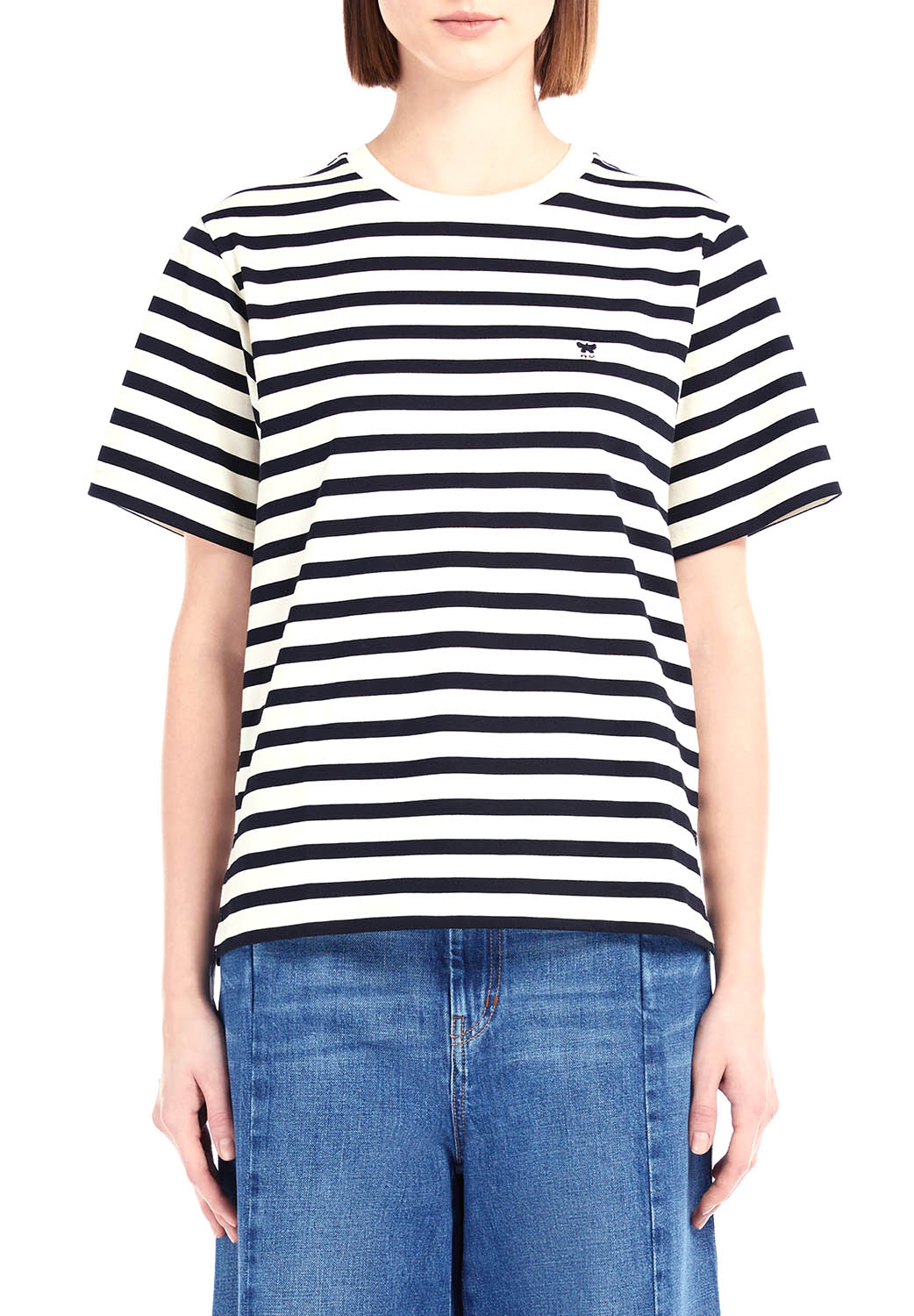  Max Mara T-shirt Satrapo Blu Woman - 2