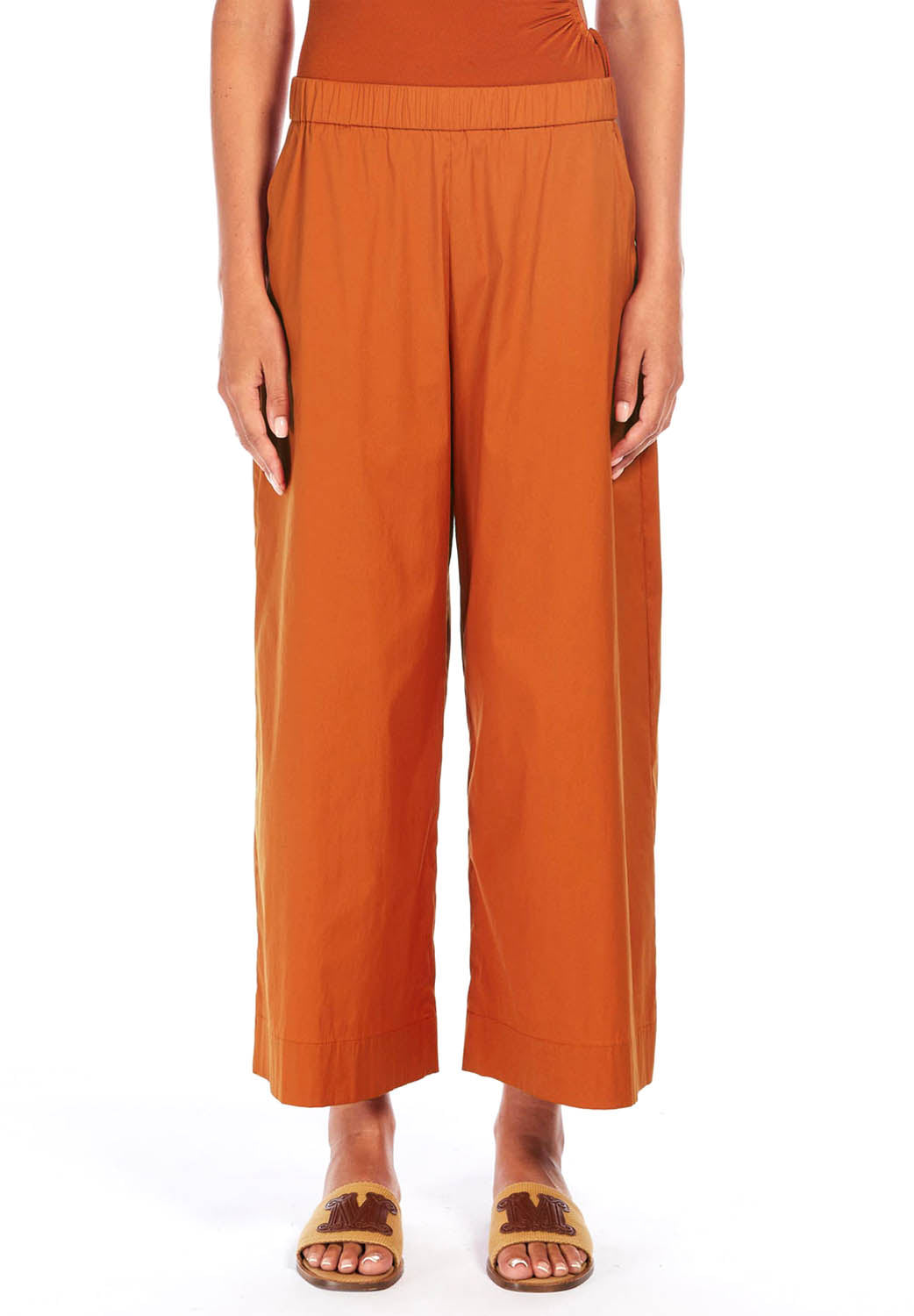  Max Mara Pantaloni Rio Orange Woman - 2