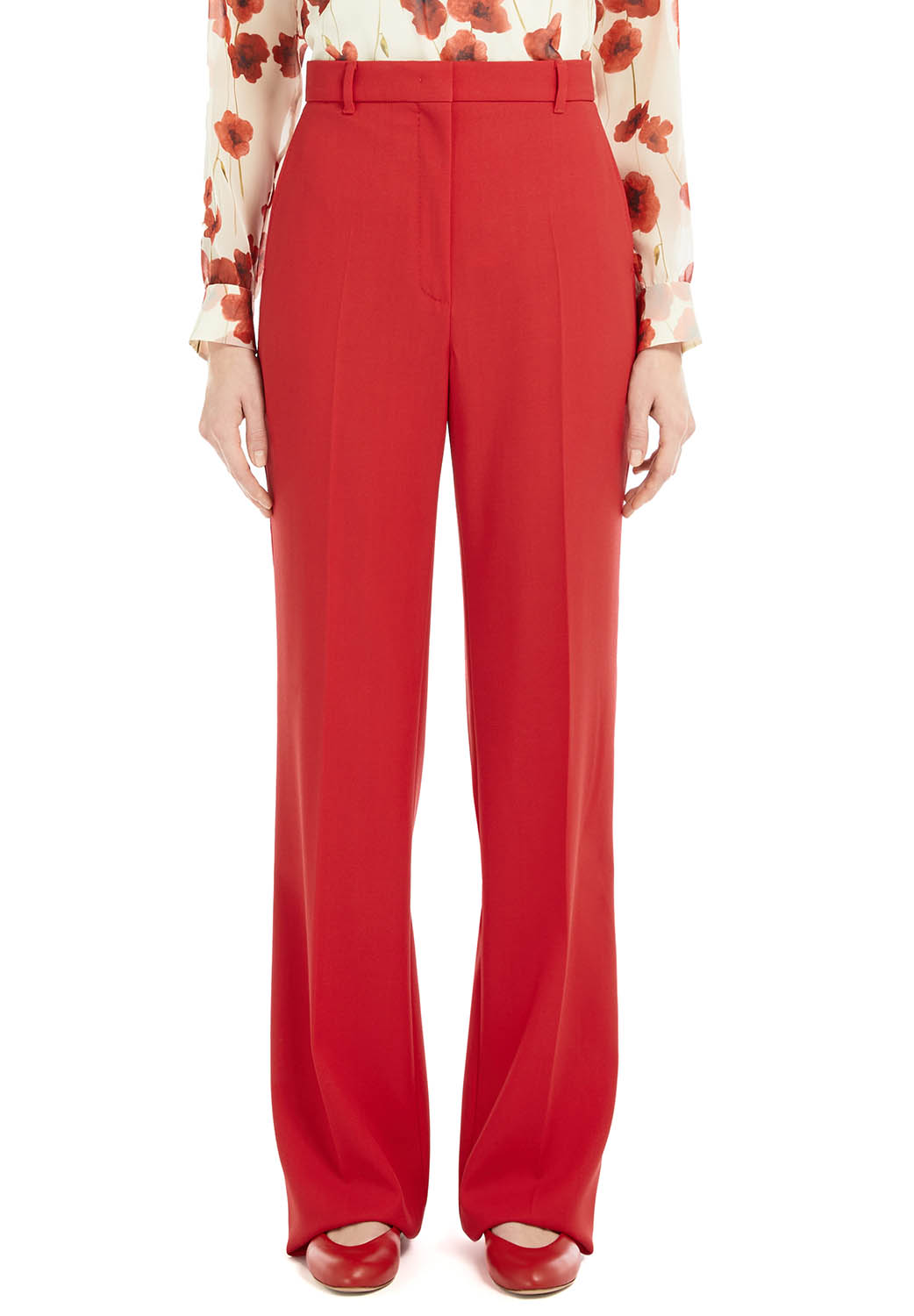  Max Mara Pantaloni Quasar Red Woman - 2