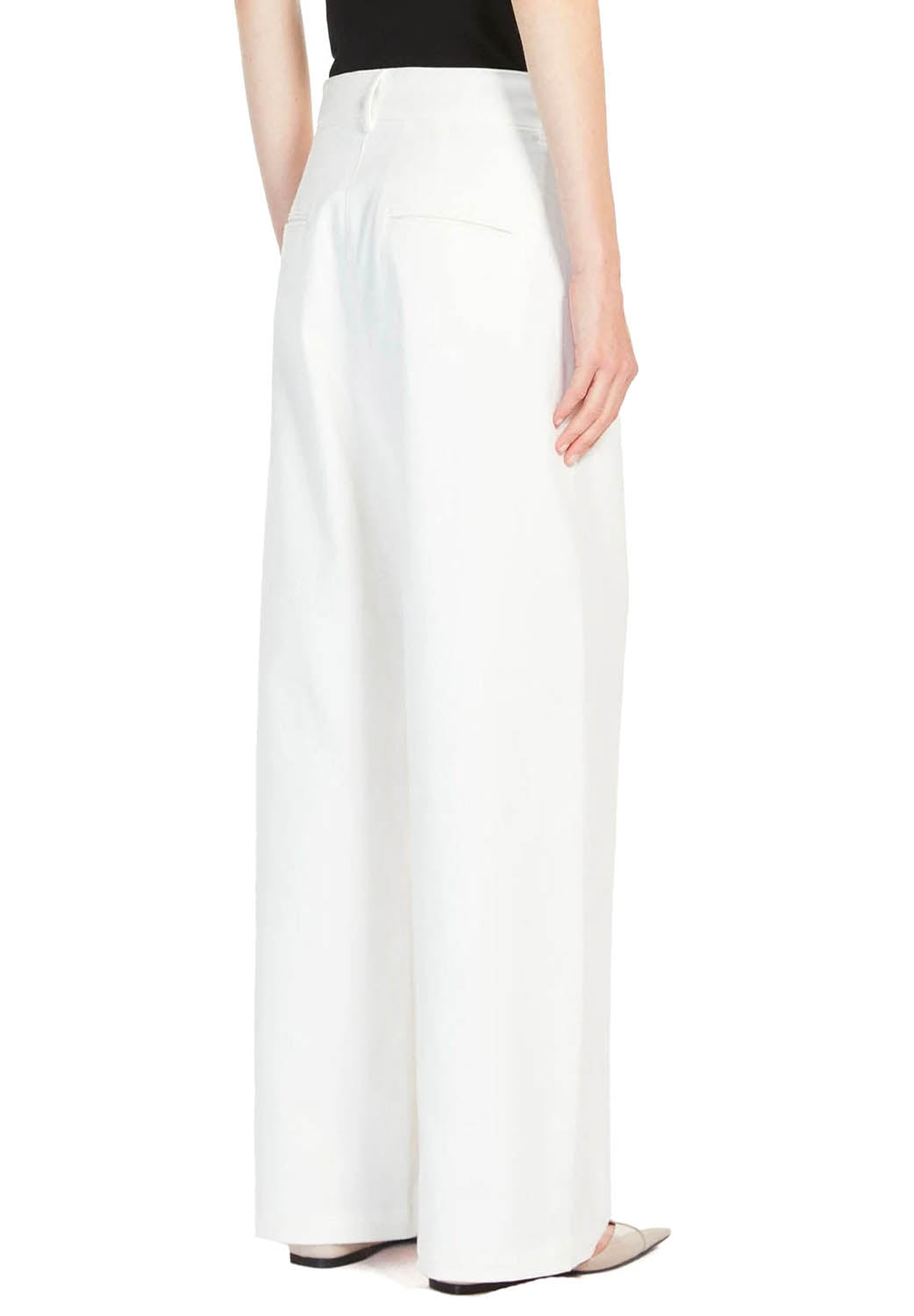  Max Mara Pantaloni Marianna White Woman - 3