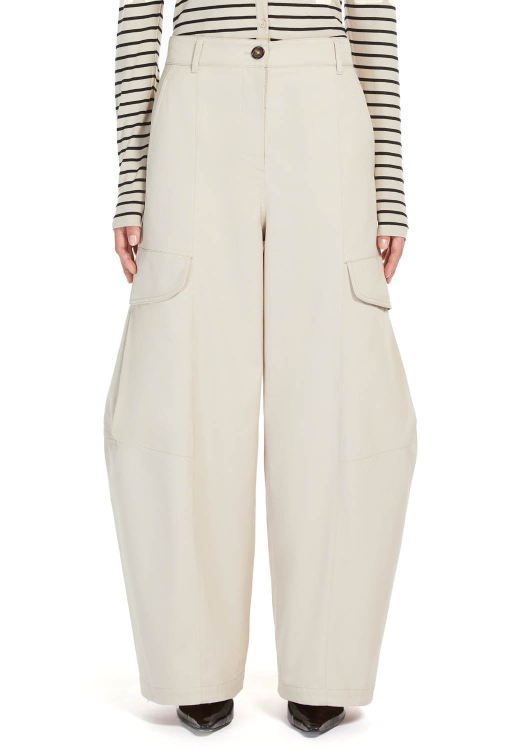  Max Mara Pantaloni Rosatea Sand Woman - 2