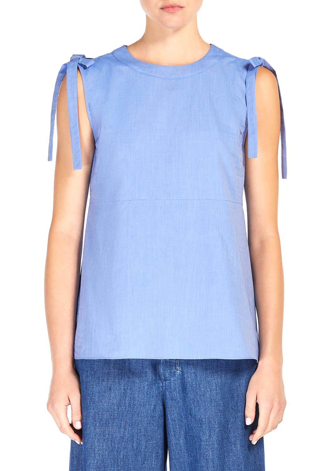  Max Mara Top Eleonora Azzurro Woman - 1