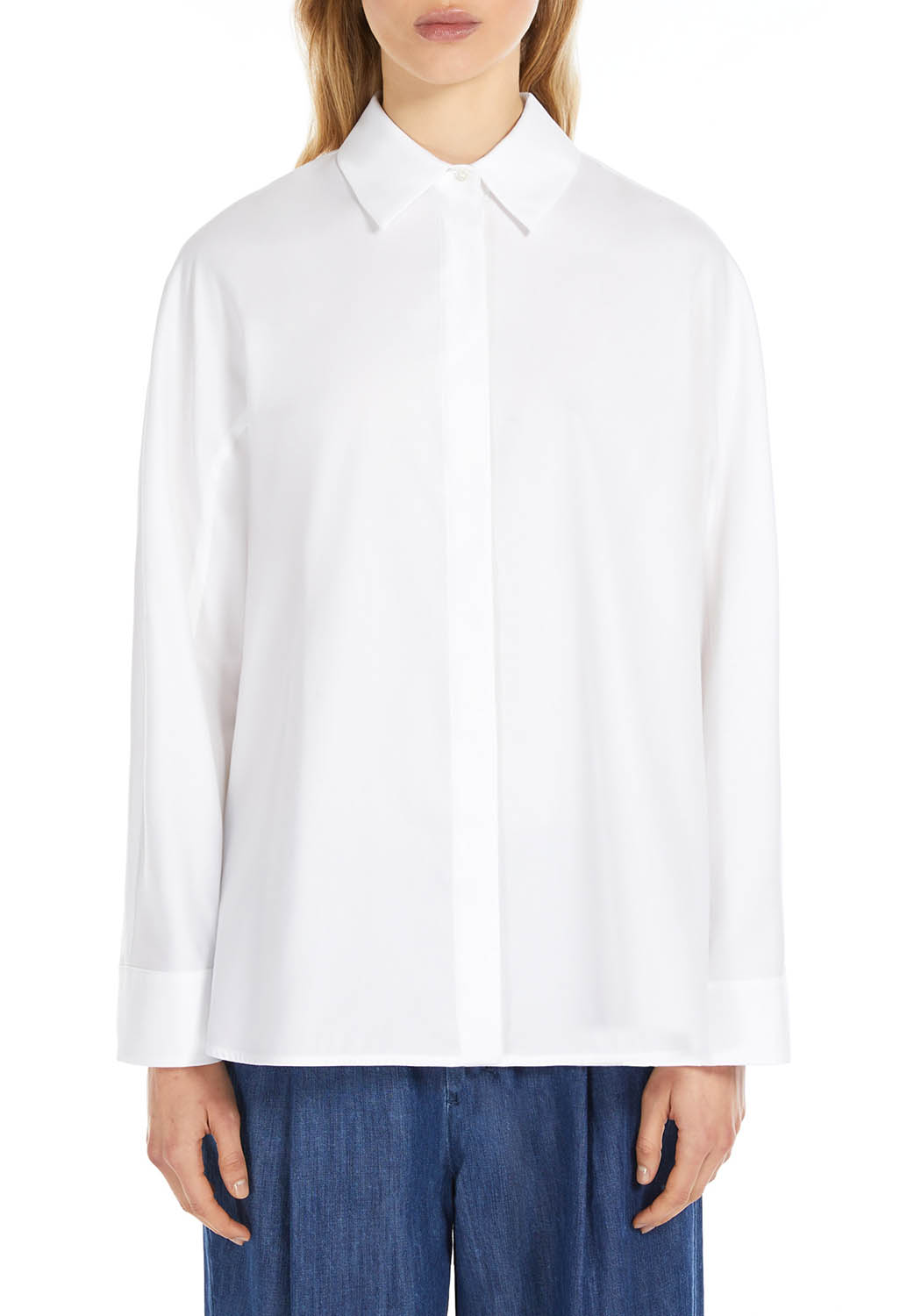  Max Mara Camicia Conero White Woman - 2