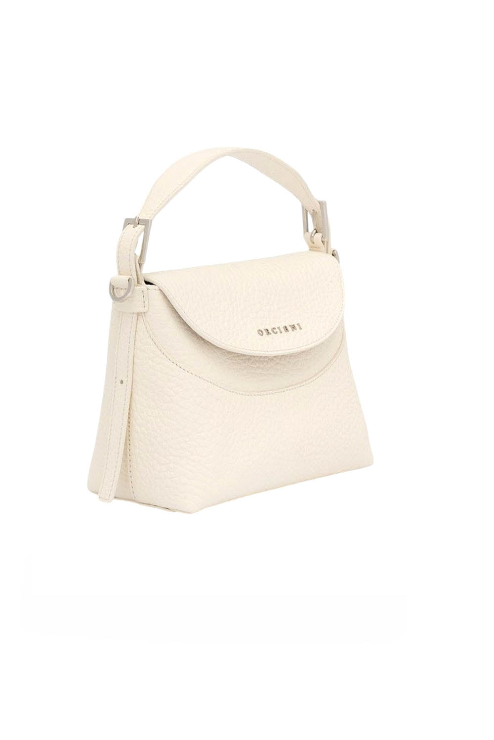  Orciani Borsa Nana Soft Small Bianco Woman - 2