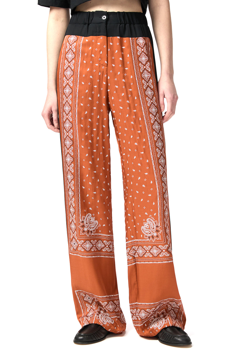  Pinko Pantaloni Ampi Spirito Bruciato Woman - 2