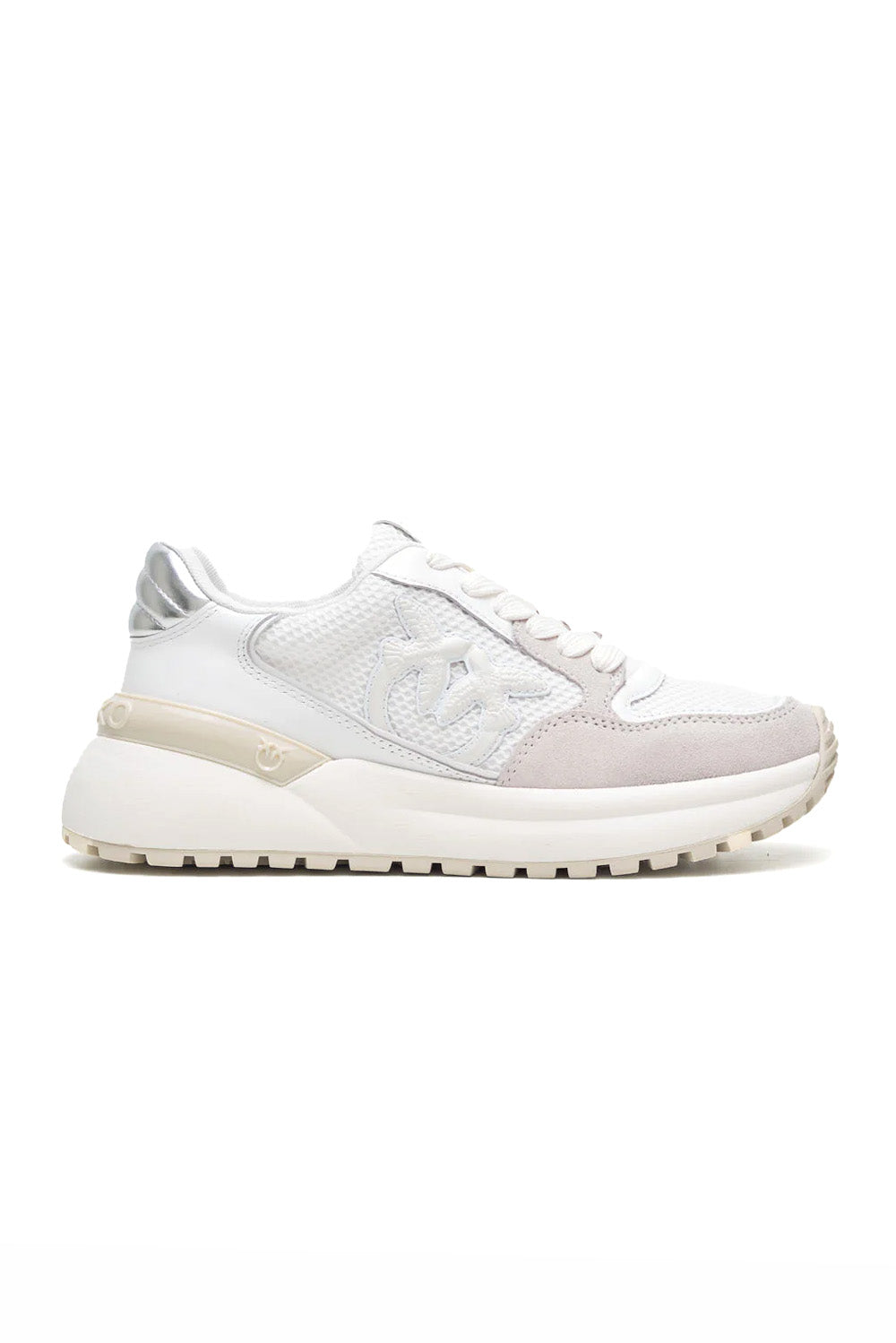  Pinko Sneakers Gem White Woman - 1
