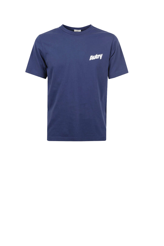 Autry T-shirt uomo girocollo doppio logo