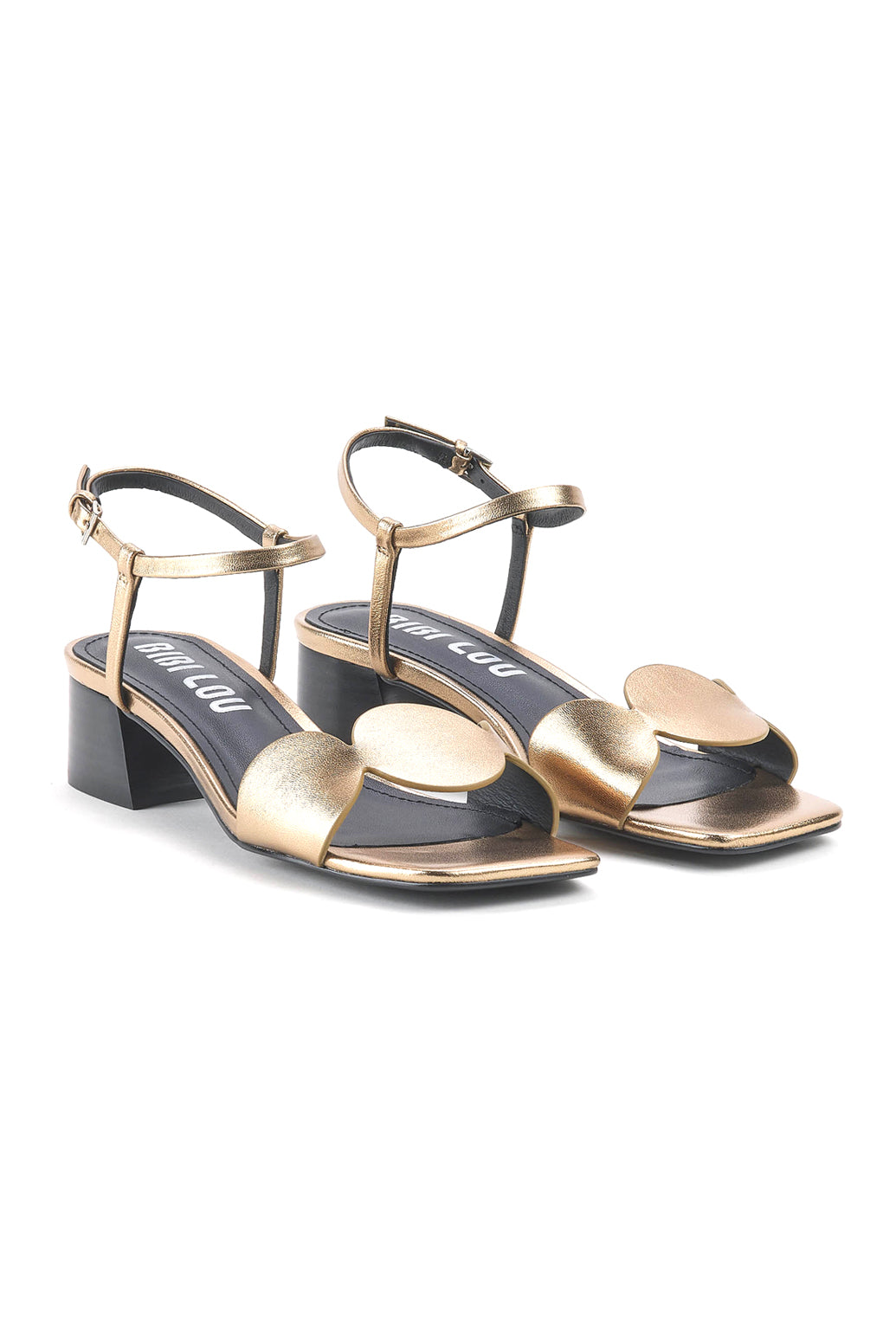  Bibi Lou Sandalo Onami Heeled 40 Cinturino Bronce Woman - 2