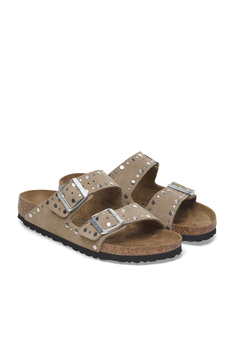 Birkenstock Arizona Rivet Taupe Woman - 6