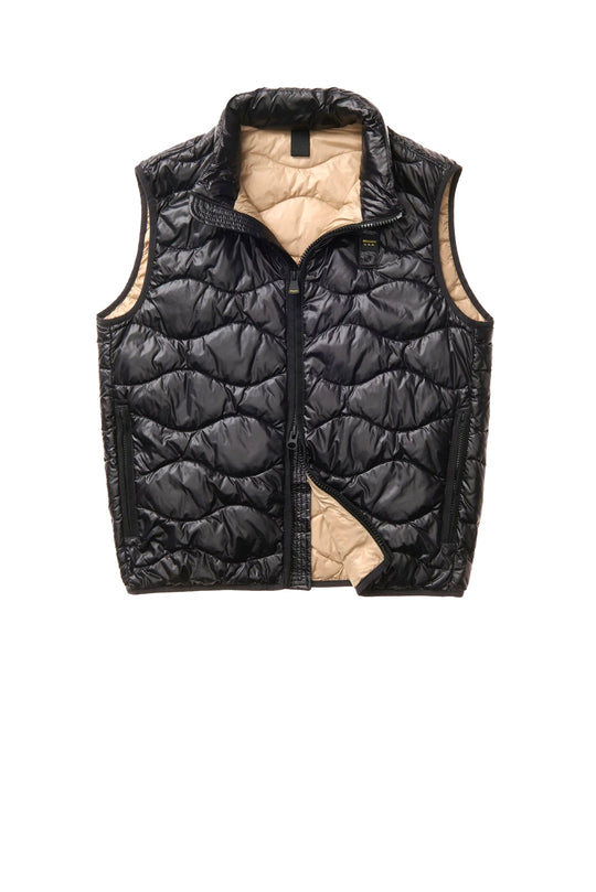 Blauer Gilet Danny