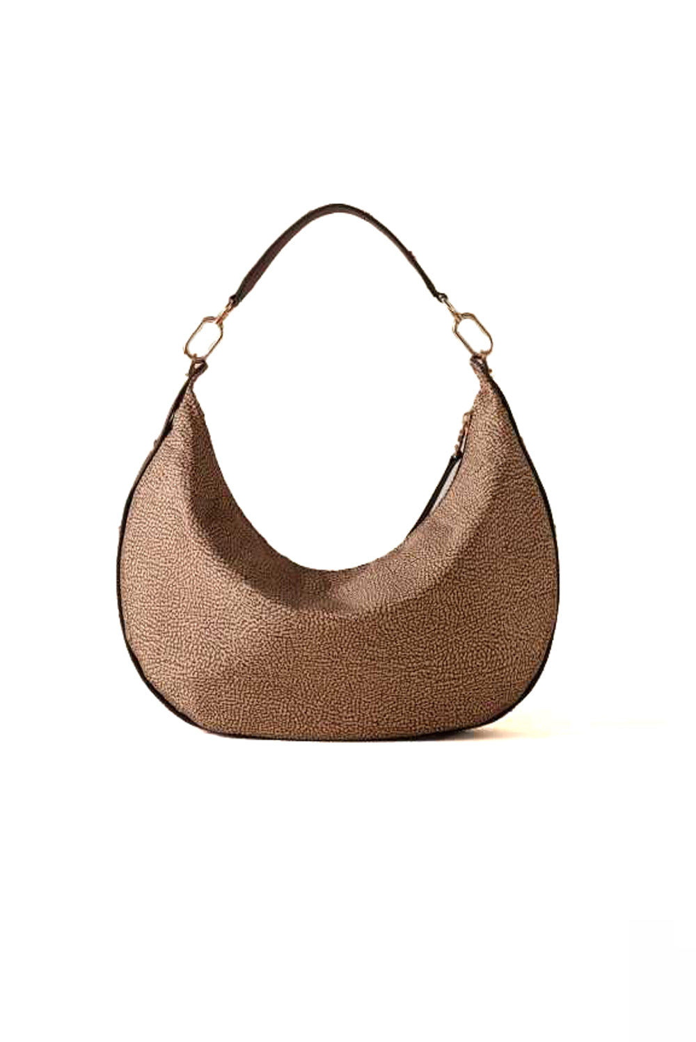  Borbonese Frame Hobo Medium Beige Woman - 3