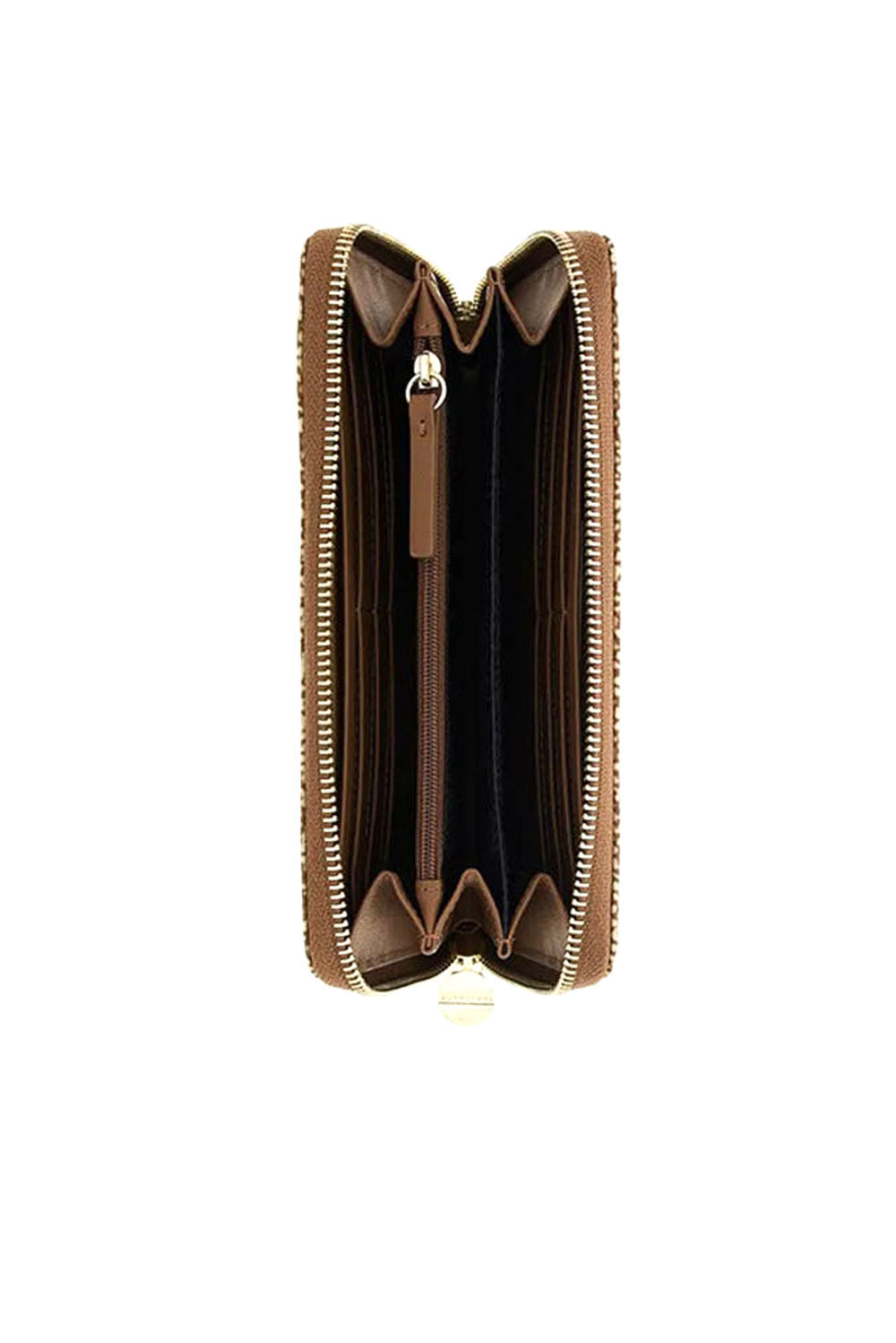 Borbonese Portafogli Zip Around Large Beige Woman - 2