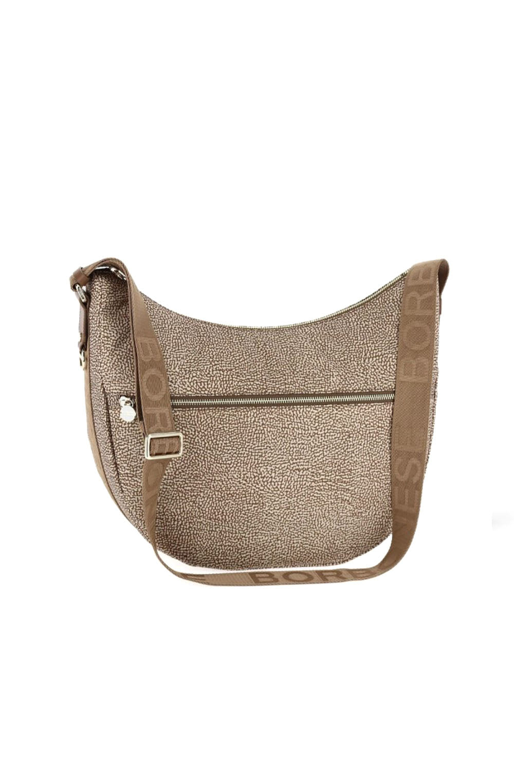  Borbonese Eco Line Luna Bag Middle Beige Woman - 2