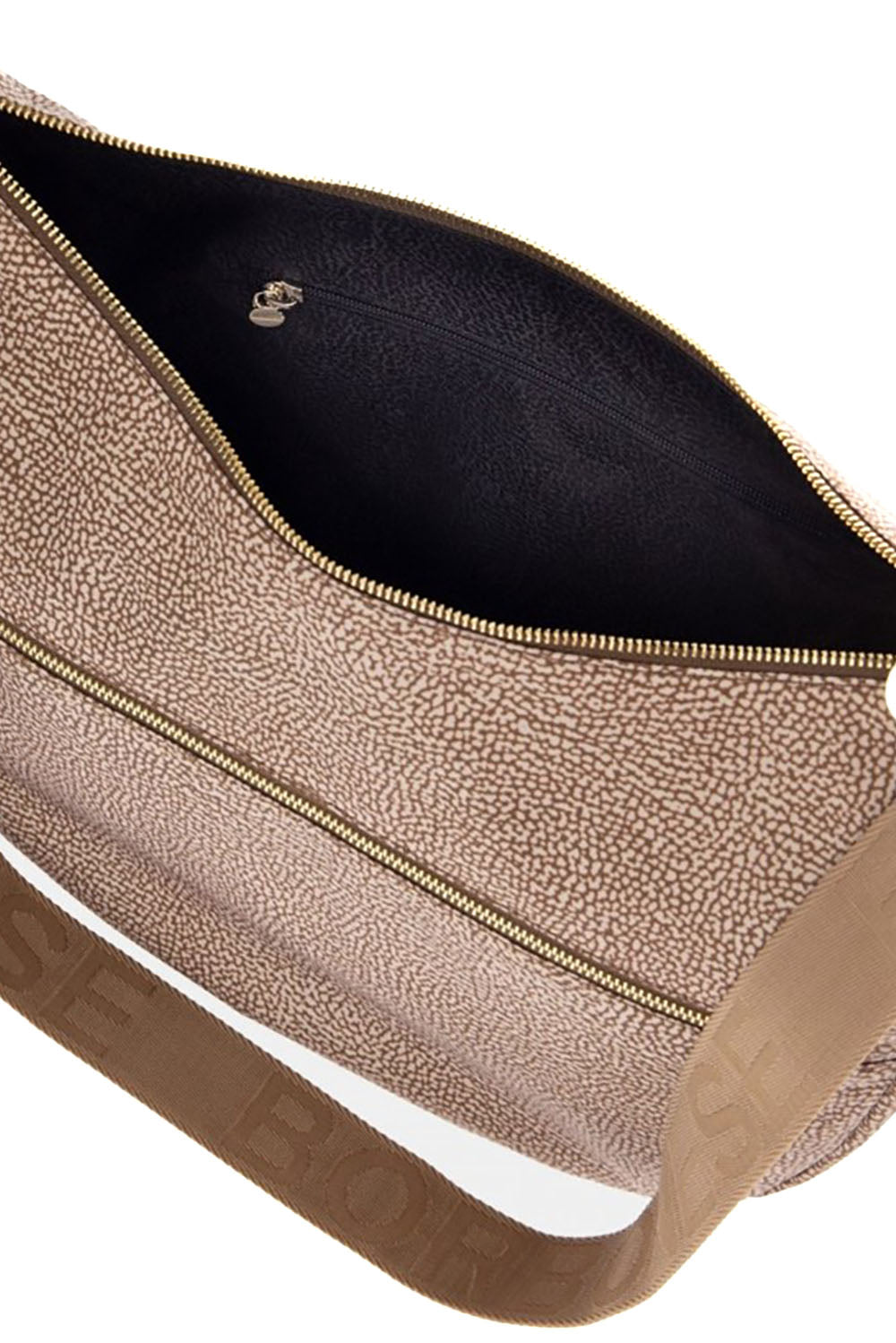  Borbonese Eco Line Luna Bag Middle Beige Woman - 4