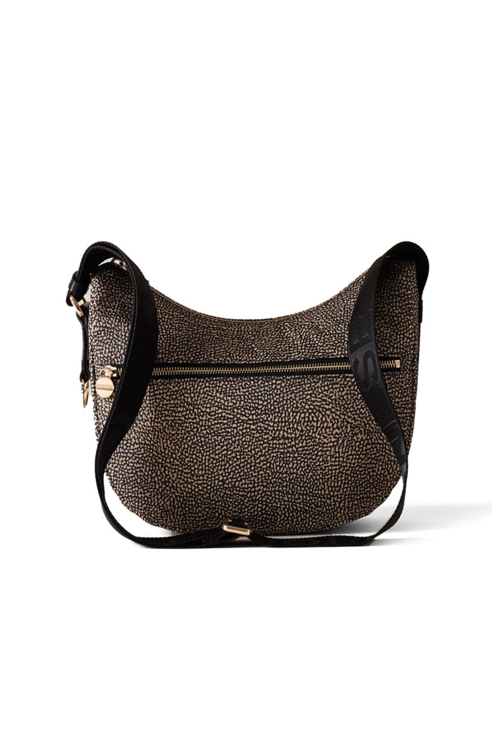  Borbonese Eco Line Luna Bag Middle Op Natural Woman - 1