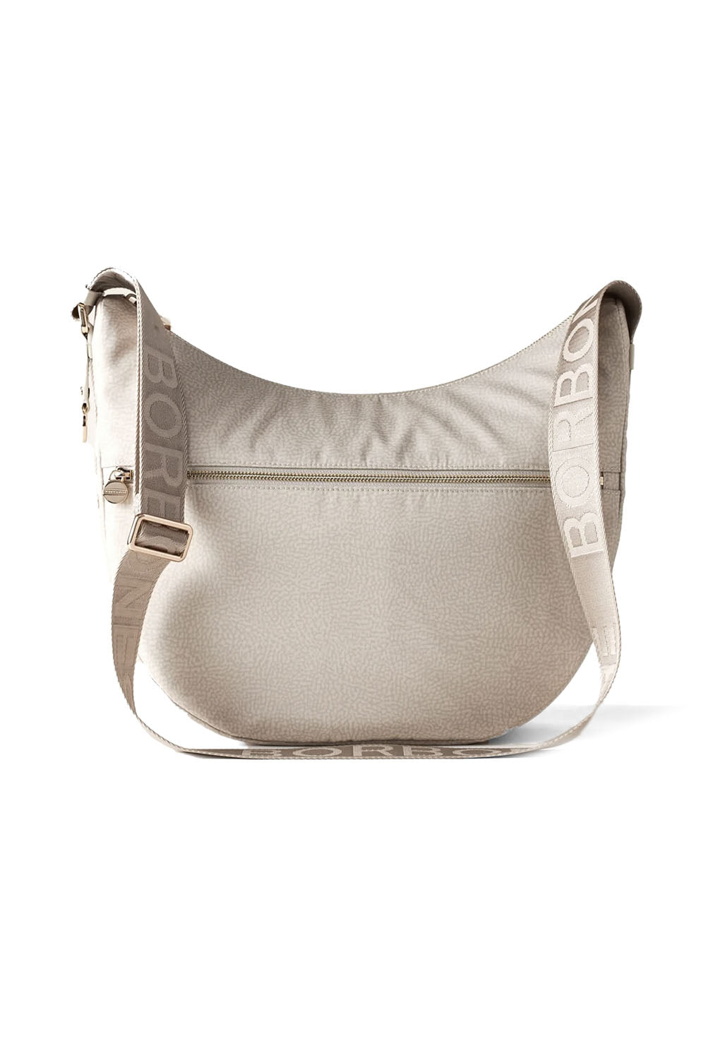  Borbonese Eco Line Luna Bag Medium Sabbia Woman - 1