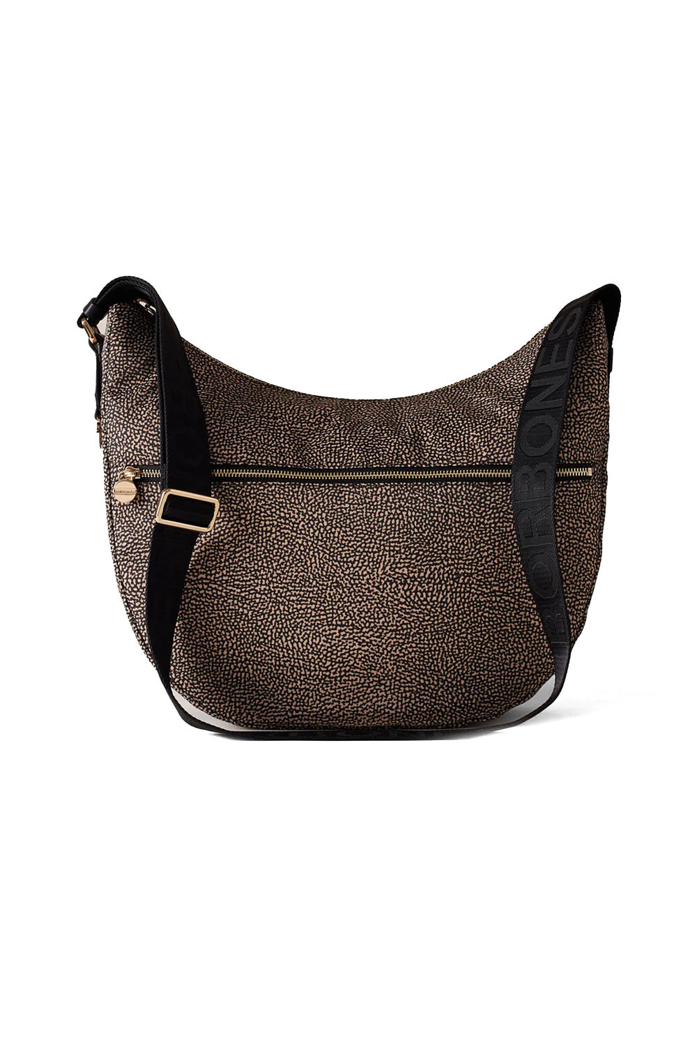  Borbonese Eco Line Luna Bag Medium Op Natural Woman - 1
