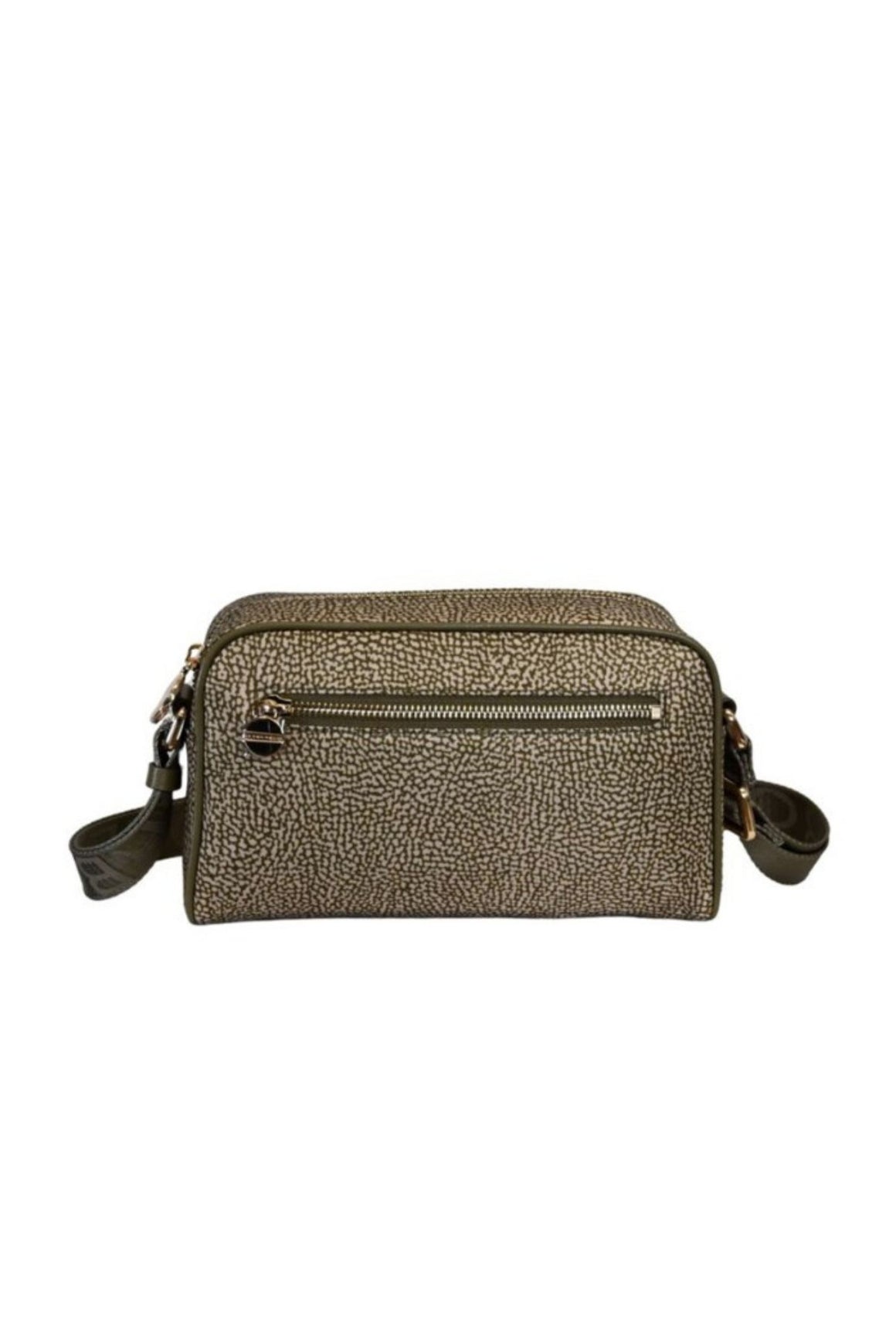  Borbonese Eco Line Camera Case Olive Woman - 1