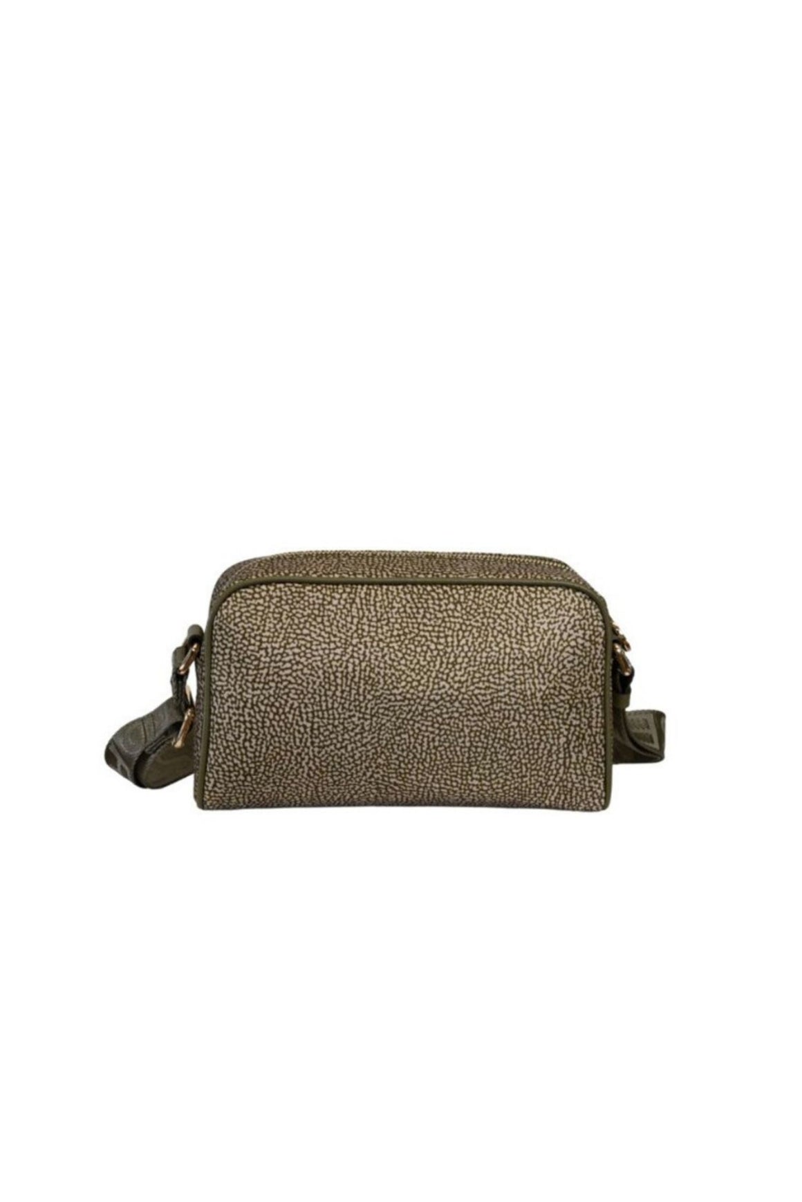  Borbonese Eco Line Camera Case Olive Woman - 3