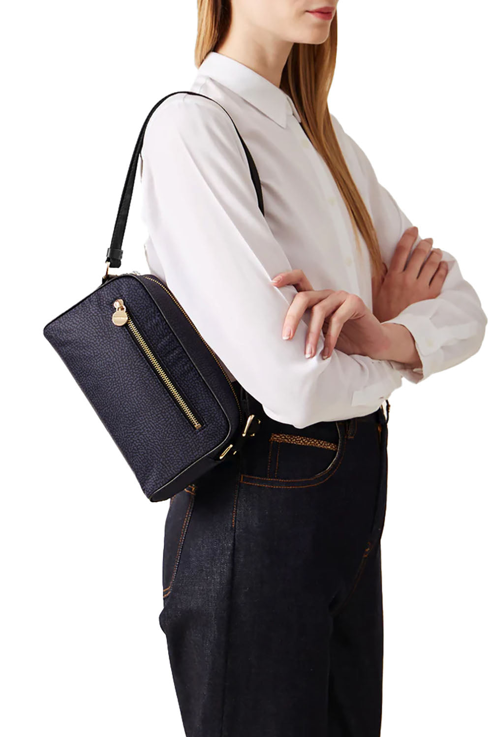  Borbonese Eco Line Camera Case Black Woman - 3
