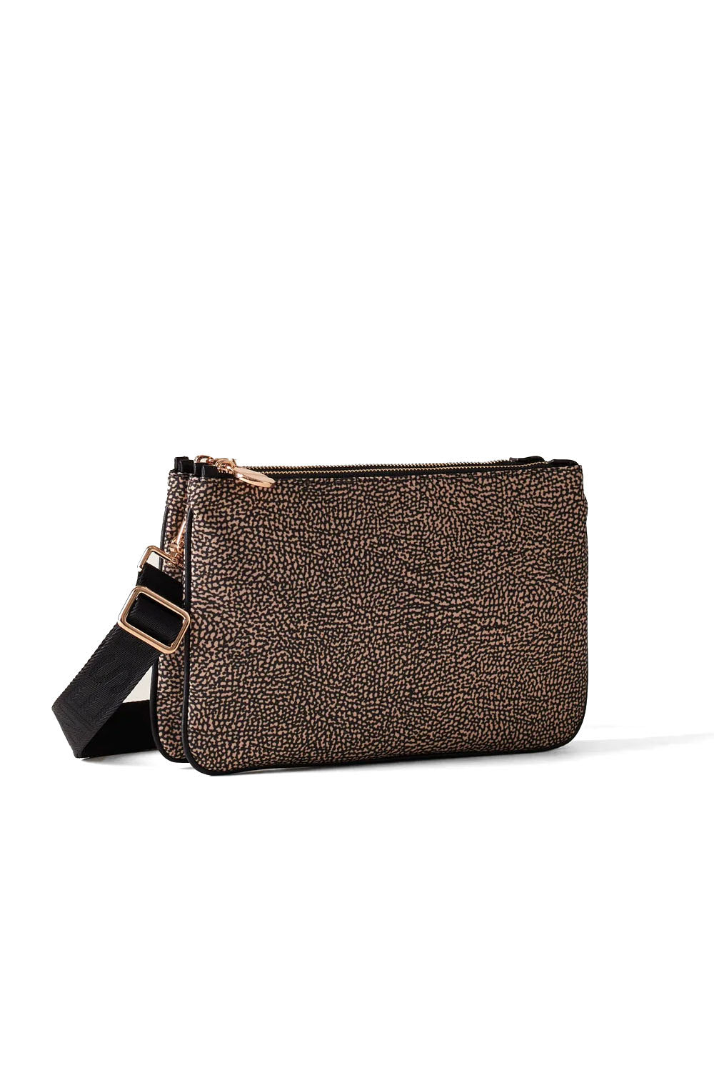  Borbonese Eco Line Tracolla Small Op Natural Woman - 2