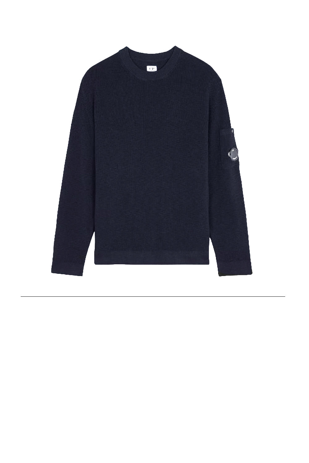  Cp Company Maglia Girocollo Cotone/nylon Total Eclipse Uomo - 1