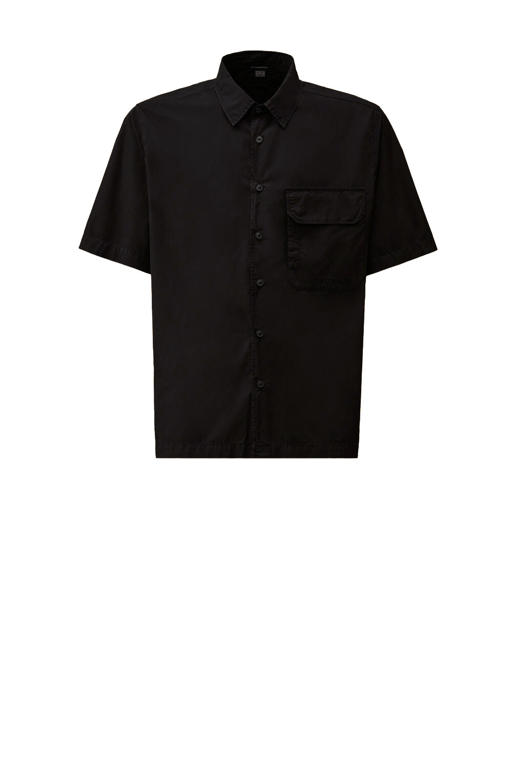  Cp Company Camicia Popeline Manica Corta Total Eclipse Uomo - 1