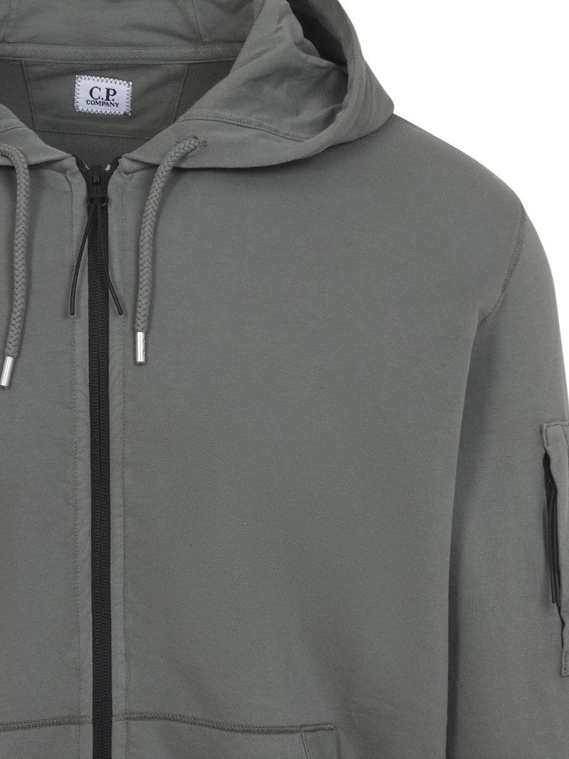  Cp Company C.p.company Felpa Gunmetal Uomo - 3
