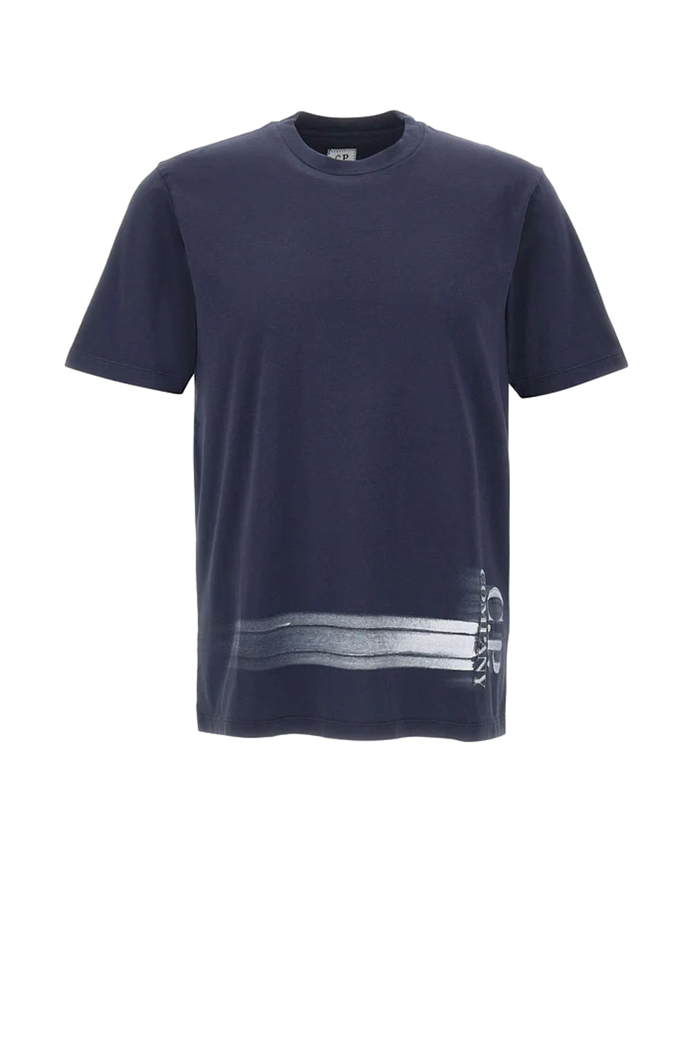  Cp Company C.p. Company T-shirt Jersey Midnight Navy Uomo - 1