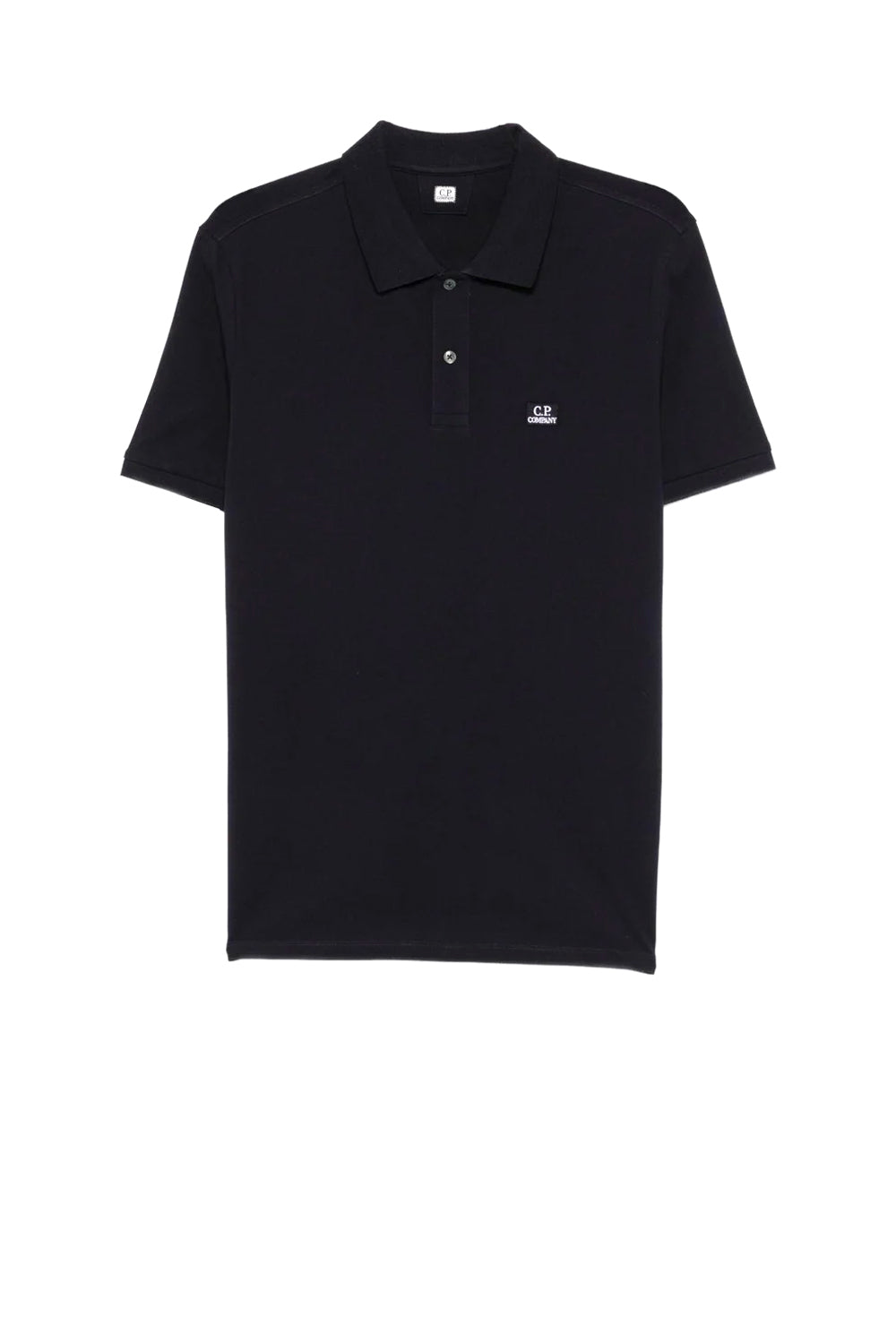  Cp Company C.p. Company Polo Stretch Piquet Total Eclipse Uomo - 1