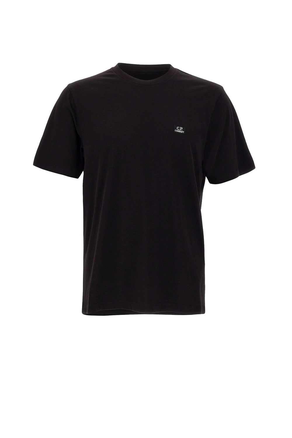  Cp Company C.p. Company T-shirt Logo Patch Black Uomo - 1
