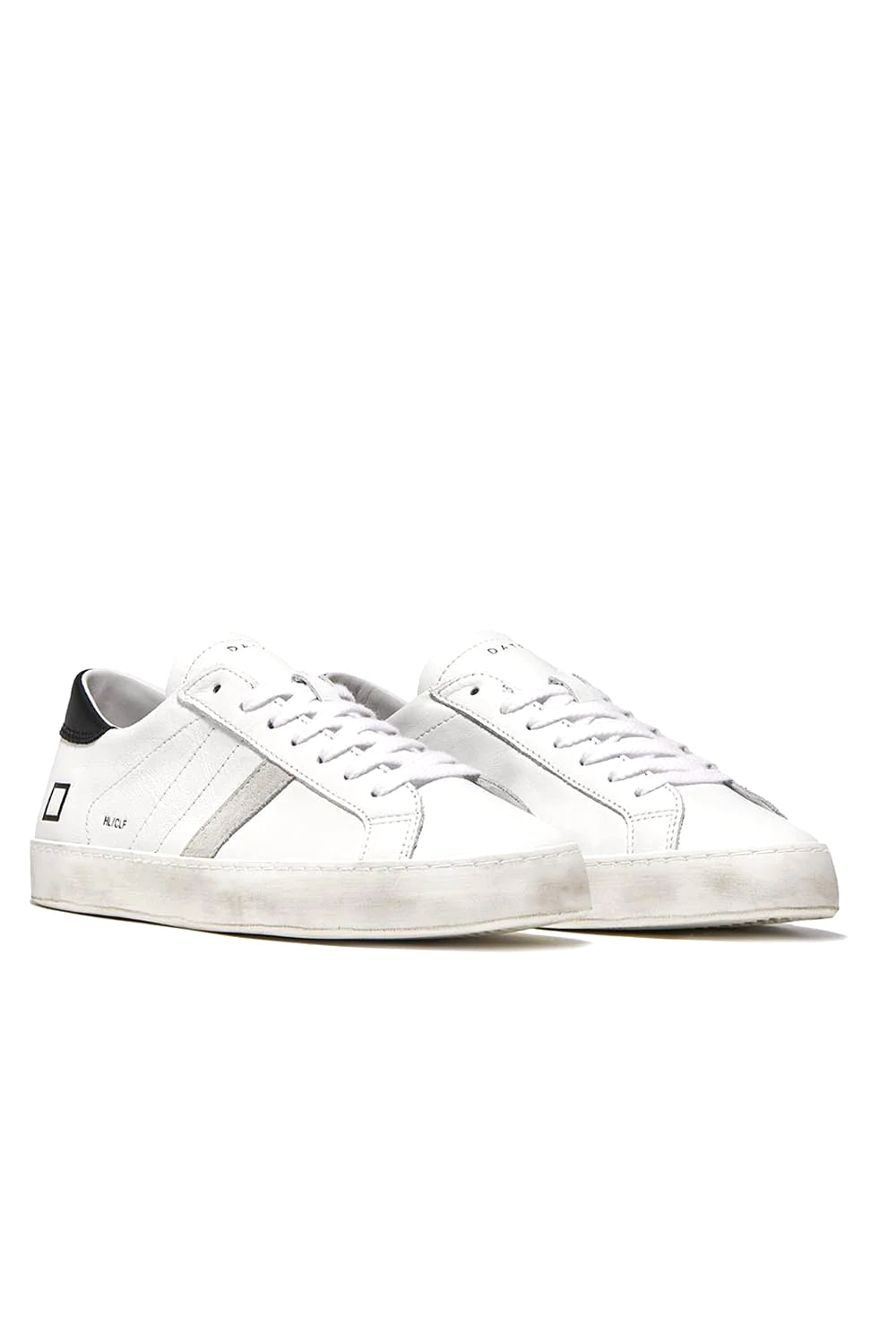  Date D.a.t.e. Sneakers Hill Low White Black Uomo - 2