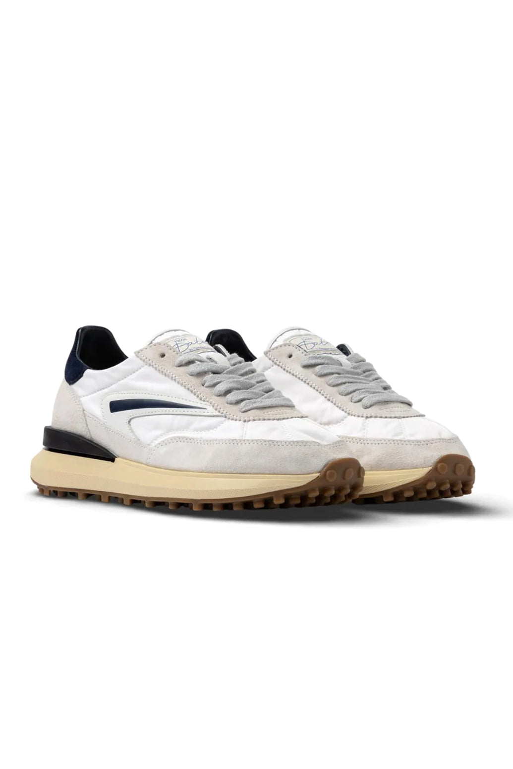  Date D.a.t.e. Sneakers Athleta Nylon White Blue Uomo - 2