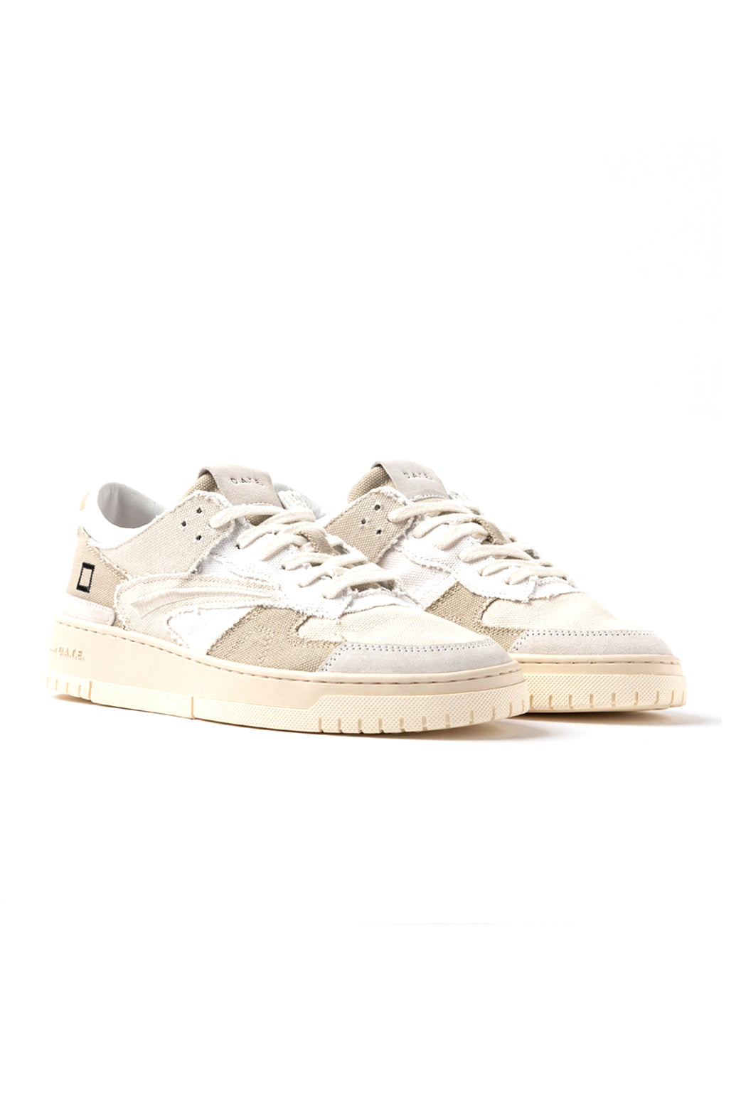  Date D.a.t.e. Sneakers Torneo Fringed Natural Uomo - 2