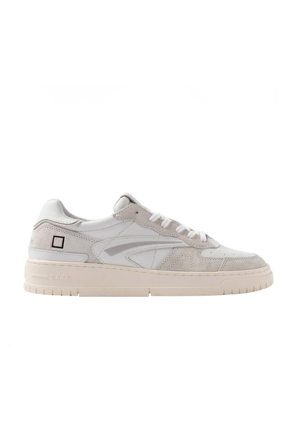  Date D.a.t.e. Sneakers Torneo Pure Basic White Beige Uomo - 1