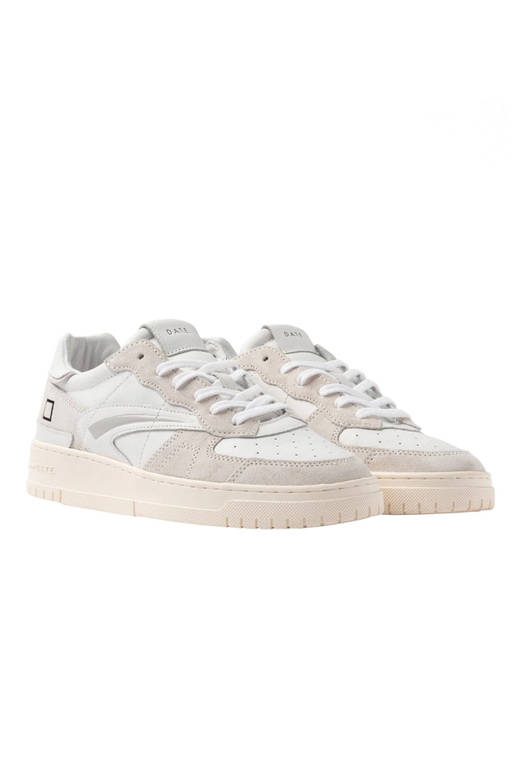  Date D.a.t.e. Sneakers Torneo Pure Basic White Beige Uomo - 2