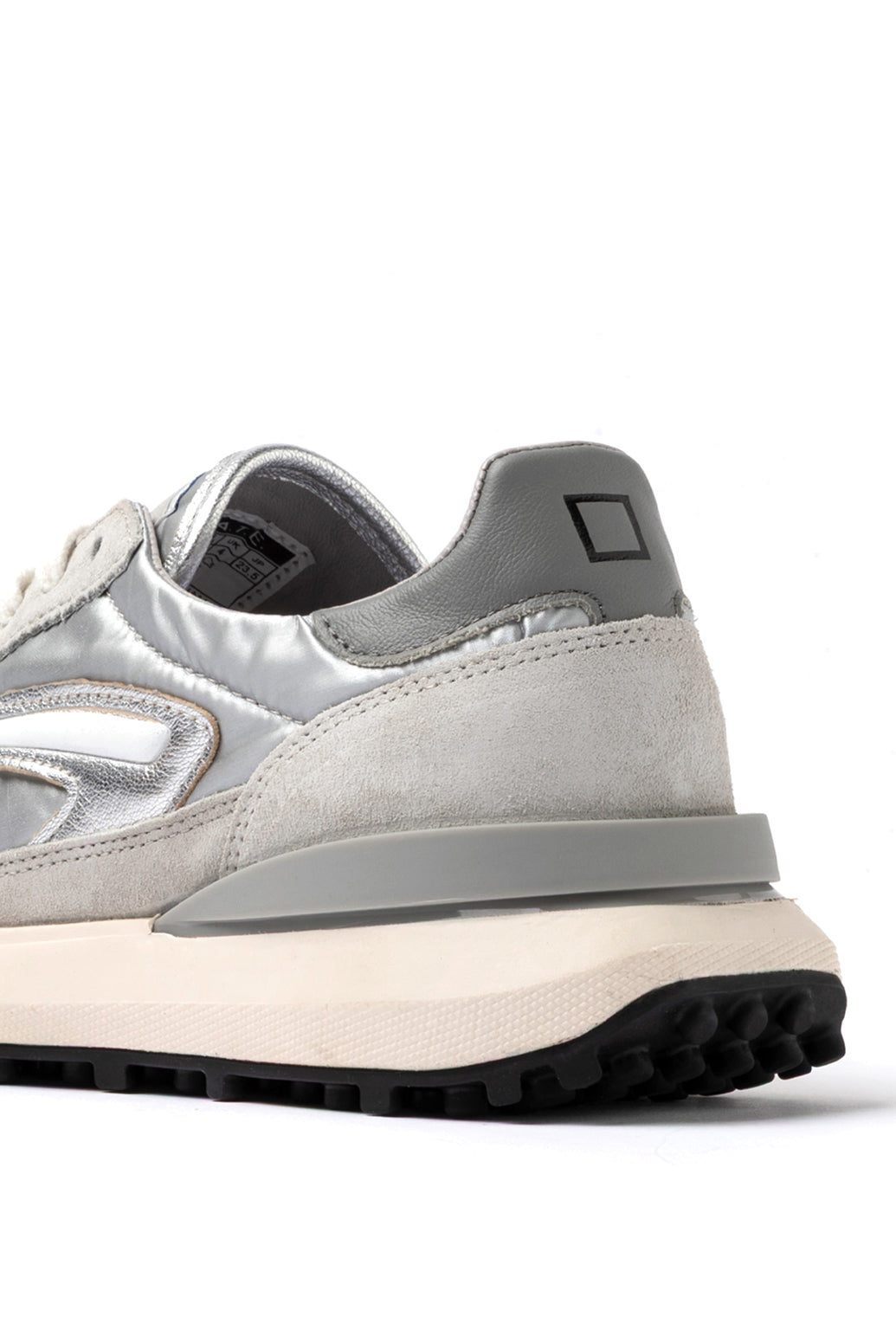  Date D.a.t.e. Sneakers Athleta Nylon Silver Woman - 3